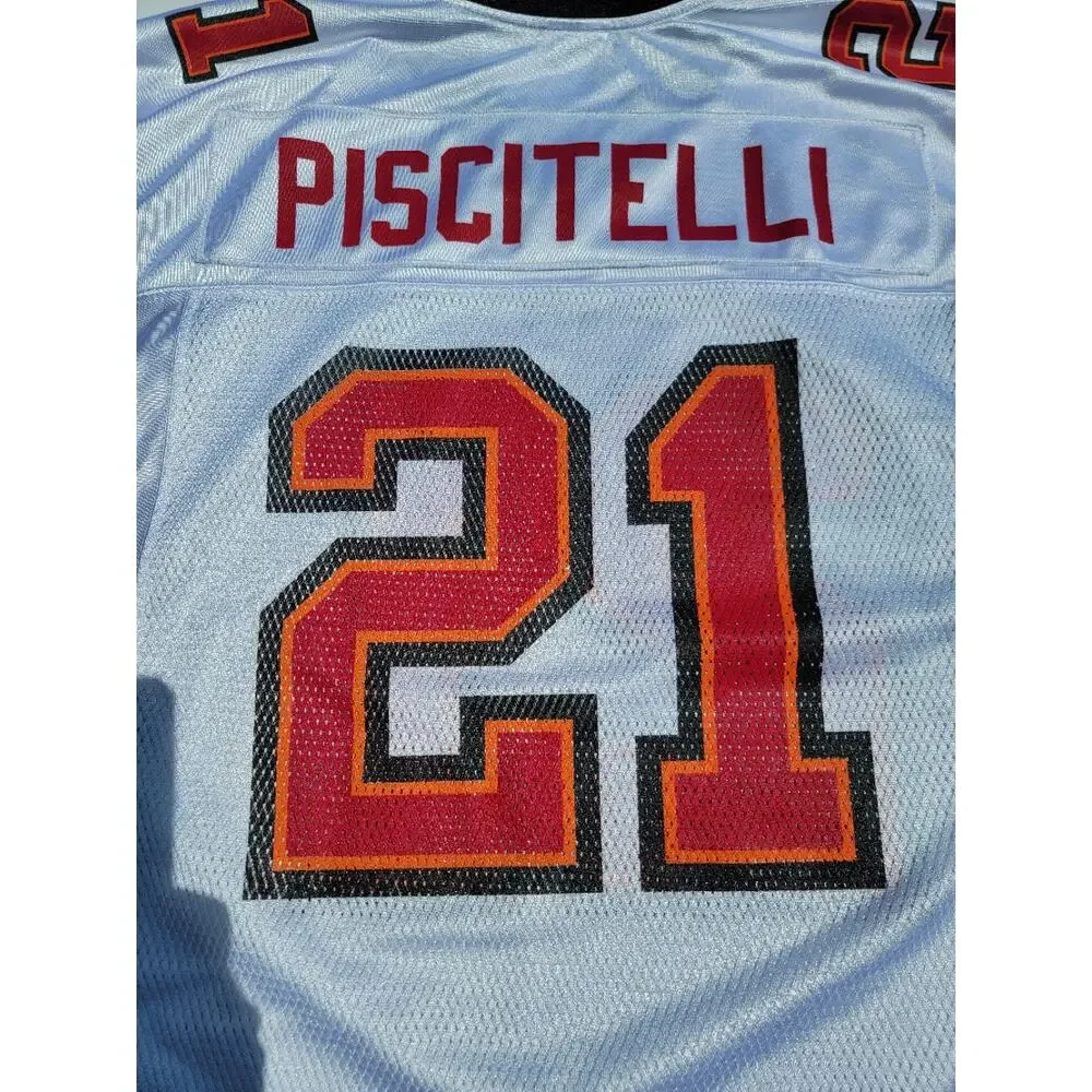Reebok NFL Tino Piscitelli #21 Tampa Bay Bucs Football Jersey Men’s M